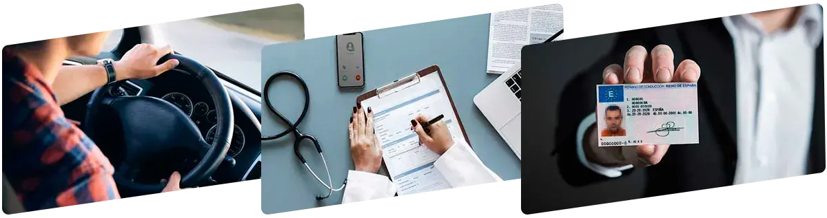 Certificado médico para la renovación del carnet de conducir en Badalona